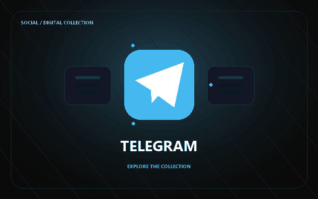 Telegram · animated demo