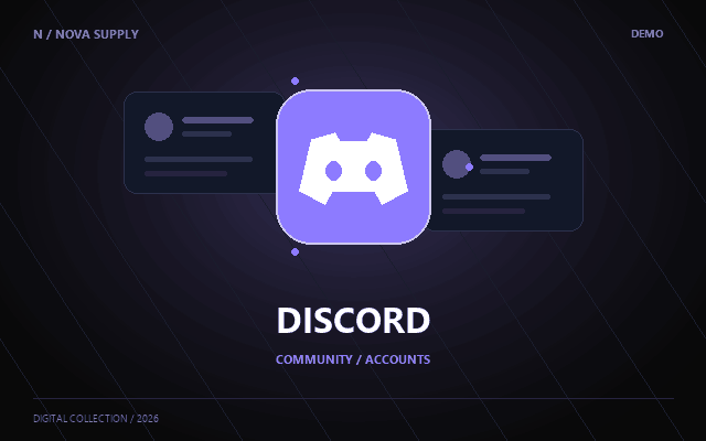 Discord accounts